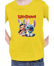 Детска Тениска Lilo And Stitch Easter Lilo And Stitch 01