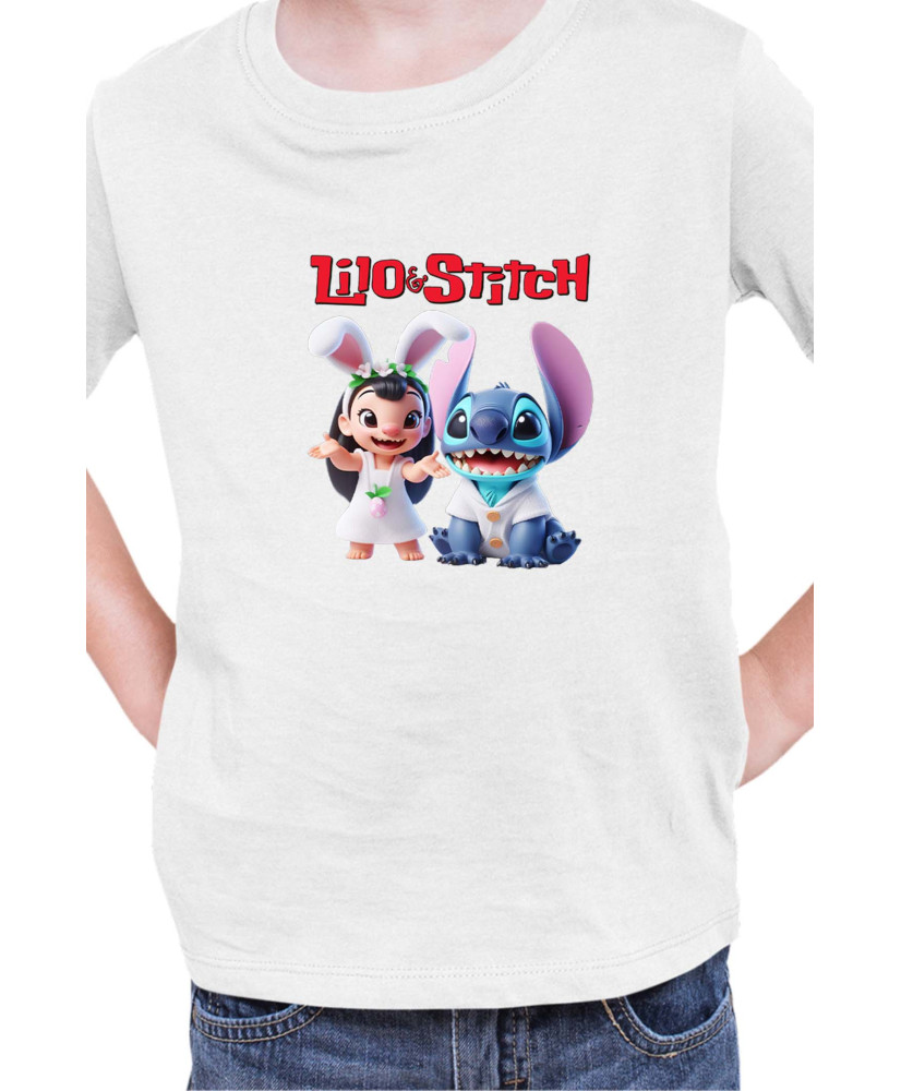 Детска Тениска Lilo And Stitch Easter Lilo And Stitch 02