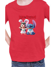 Детска Тениска Lilo And Stitch Easter Lilo And Stitch 02