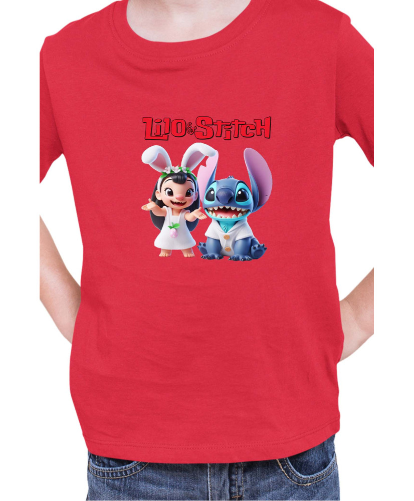 Детска Тениска Lilo And Stitch Easter Lilo And Stitch 02