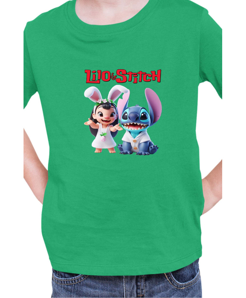 Детска Тениска Lilo And Stitch Easter Lilo And Stitch 02