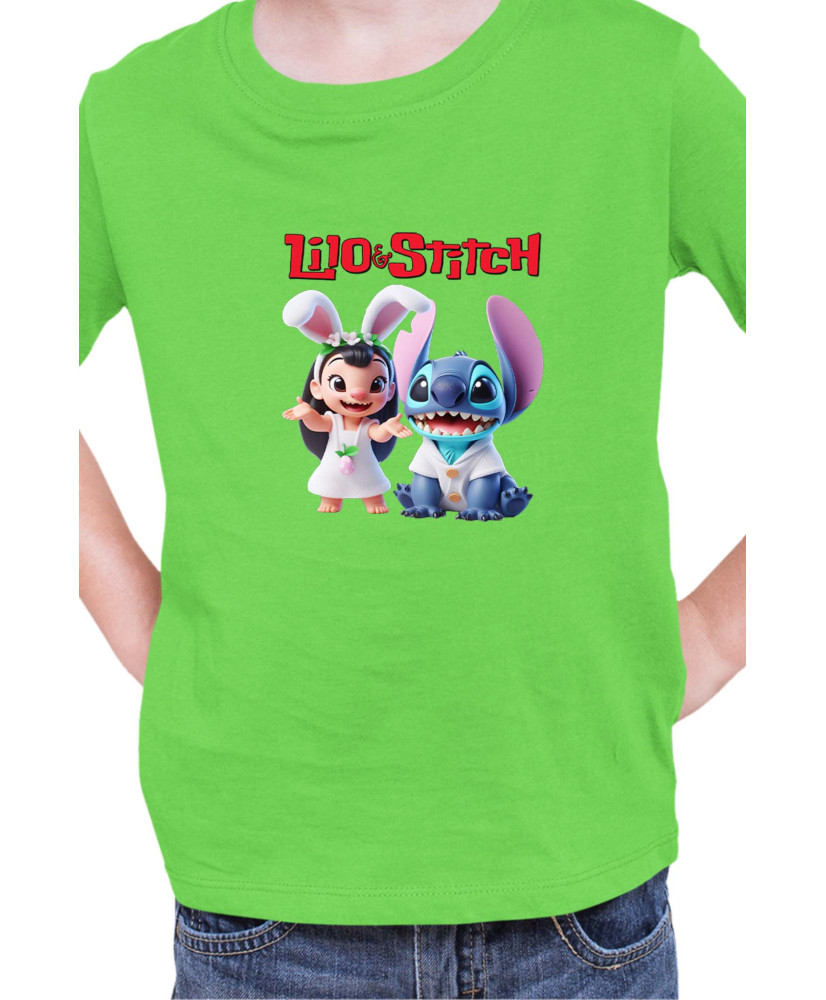 Детска Тениска Lilo And Stitch Easter Lilo And Stitch 02