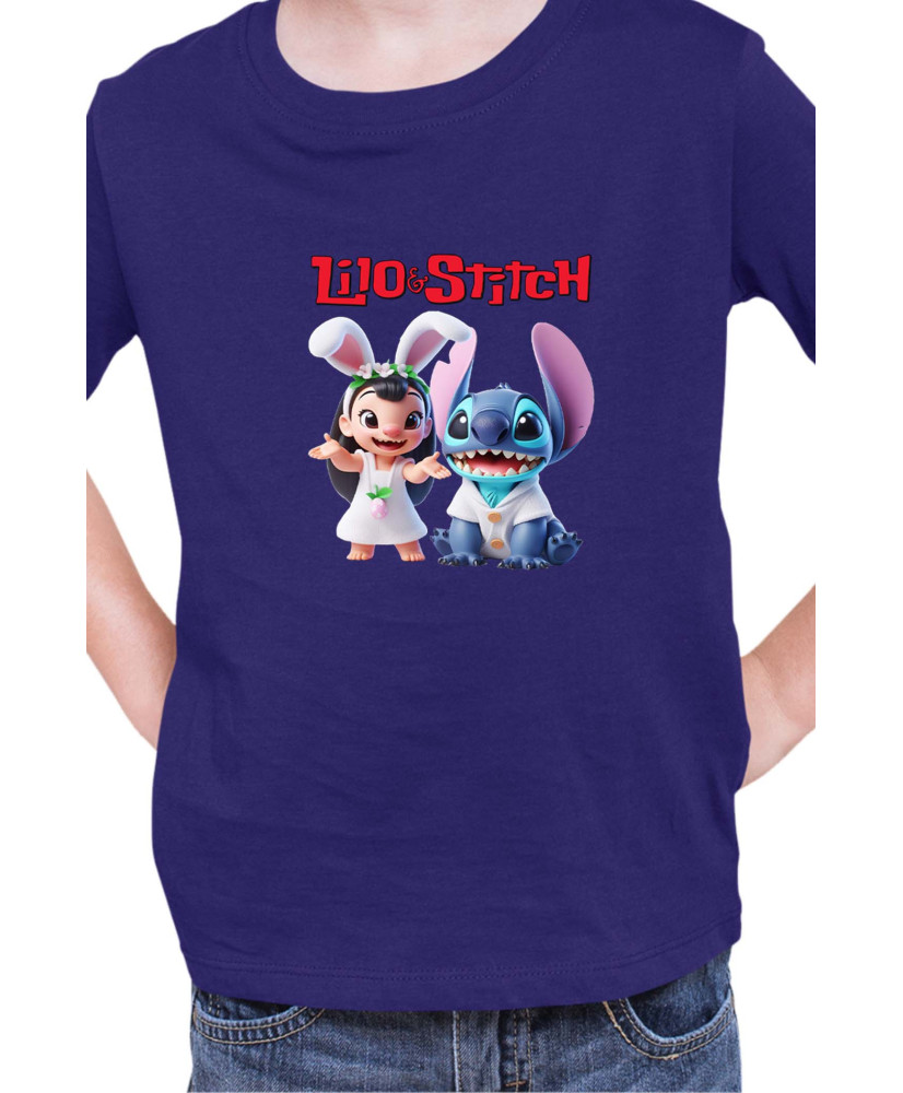 Детска Тениска Lilo And Stitch Easter Lilo And Stitch 02