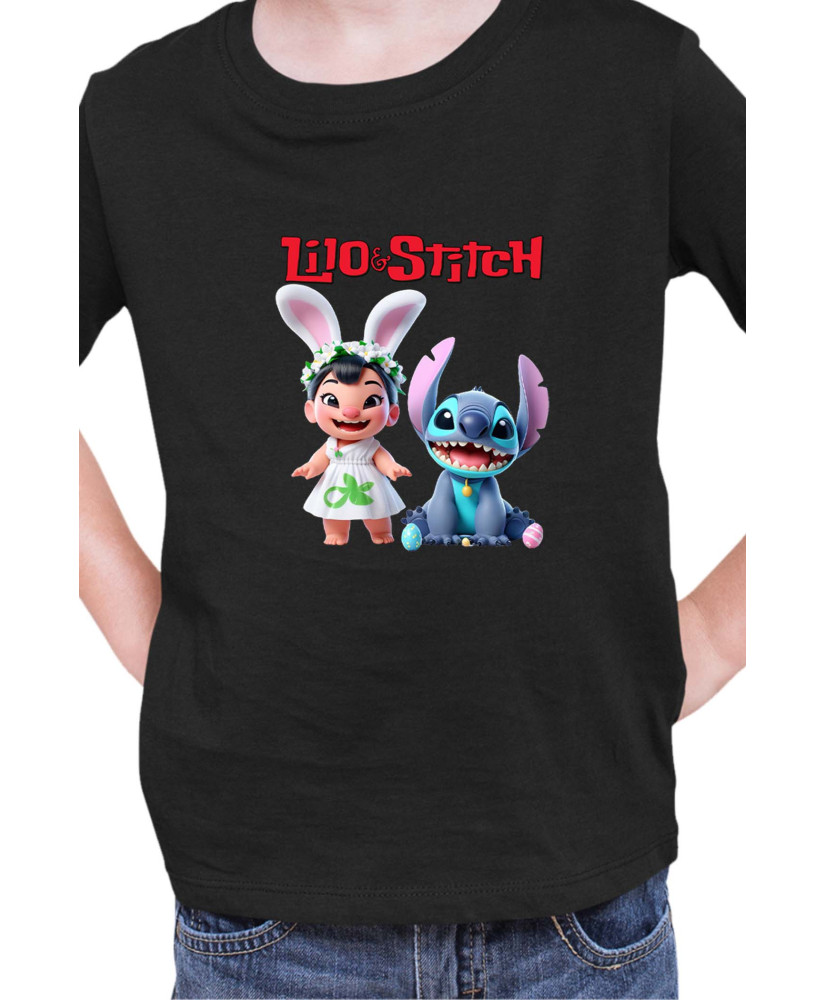 Детска Тениска Lilo And Stitch Easter Lilo And Stitch 03