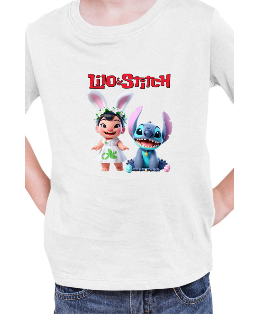 Детска Тениска Lilo And Stitch Easter Lilo And Stitch 03