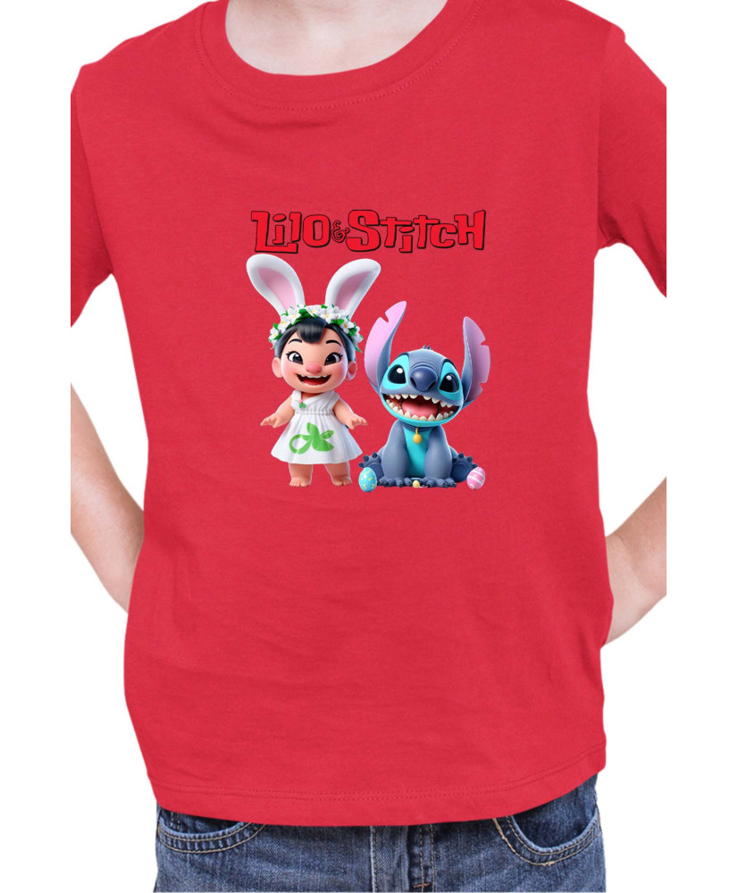 Детска Тениска Lilo And Stitch Easter Lilo And Stitch 03