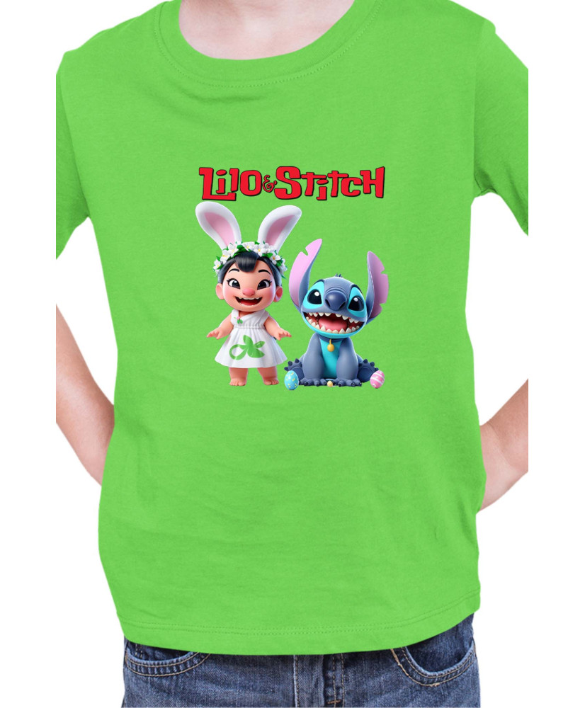 Детска Тениска Lilo And Stitch Easter Lilo And Stitch 03