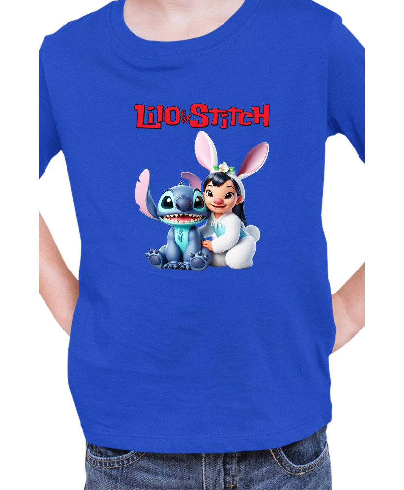 Детска Тениска Lilo And Stitch Easter Lilo And Stitch 04