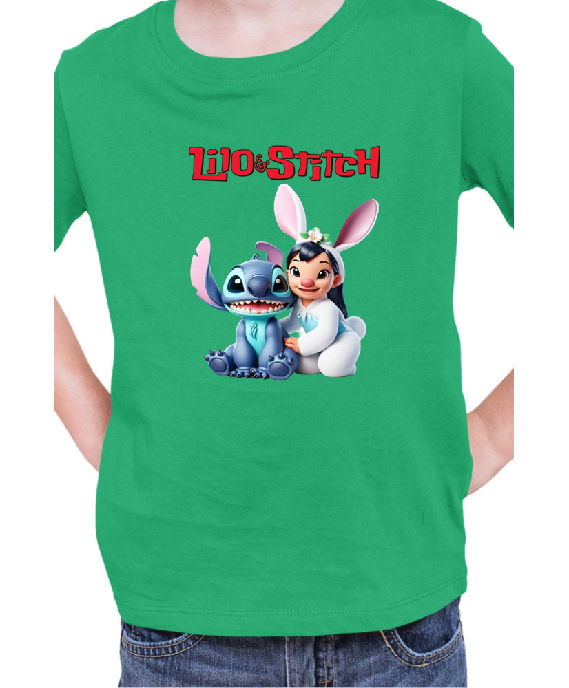Детска Тениска Lilo And Stitch Easter Lilo And Stitch 04