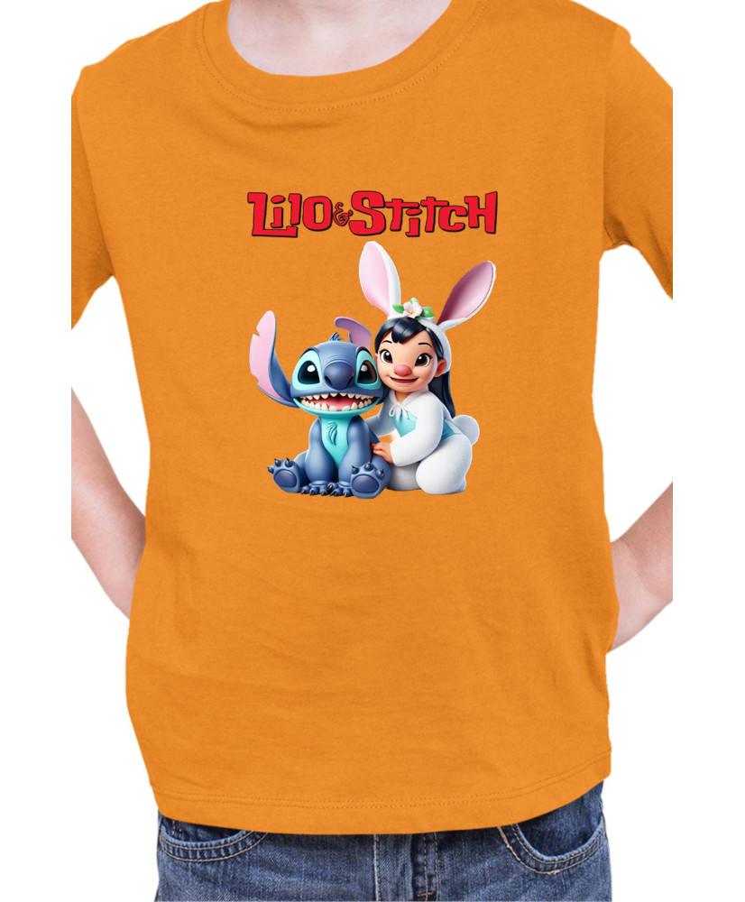 Детска Тениска Lilo And Stitch Easter Lilo And Stitch 04