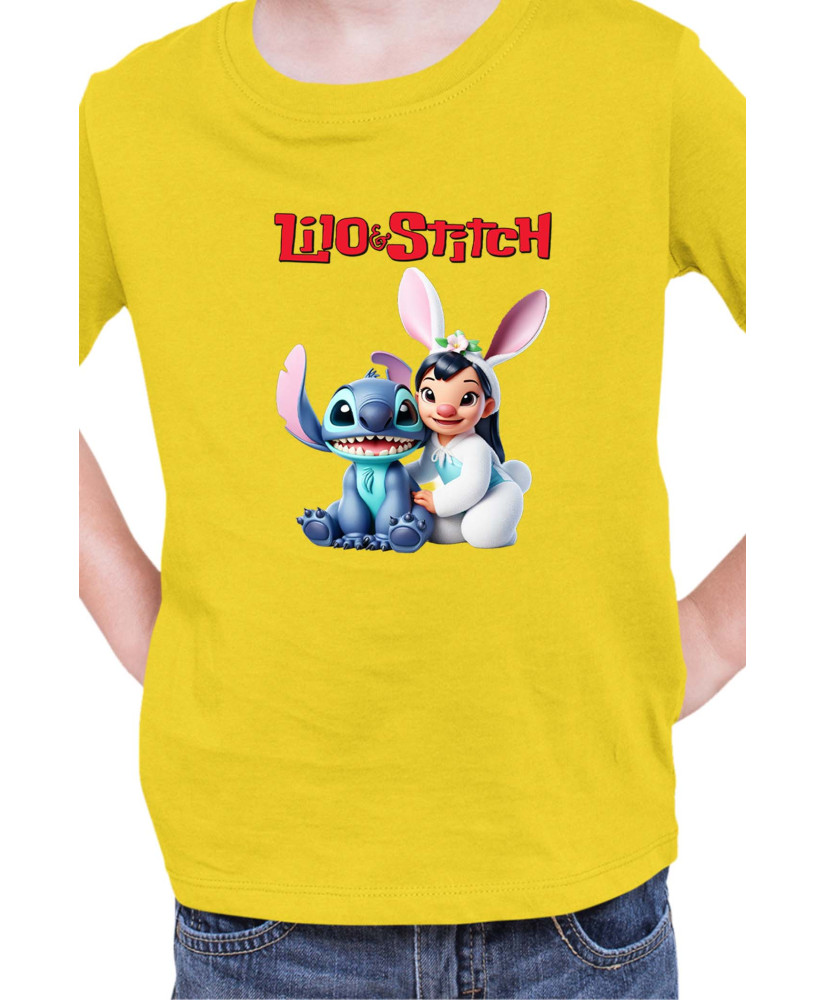 Детска Тениска Lilo And Stitch Easter Lilo And Stitch 04