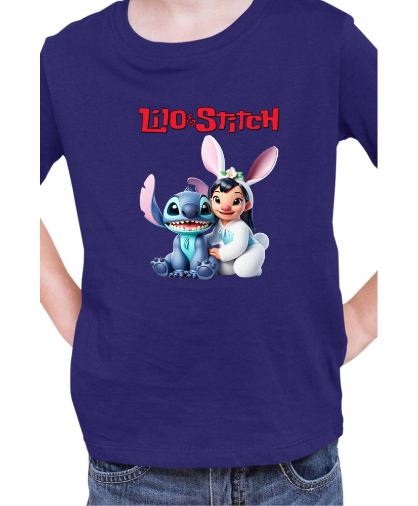 Детска Тениска Lilo And Stitch Easter Lilo And Stitch 04