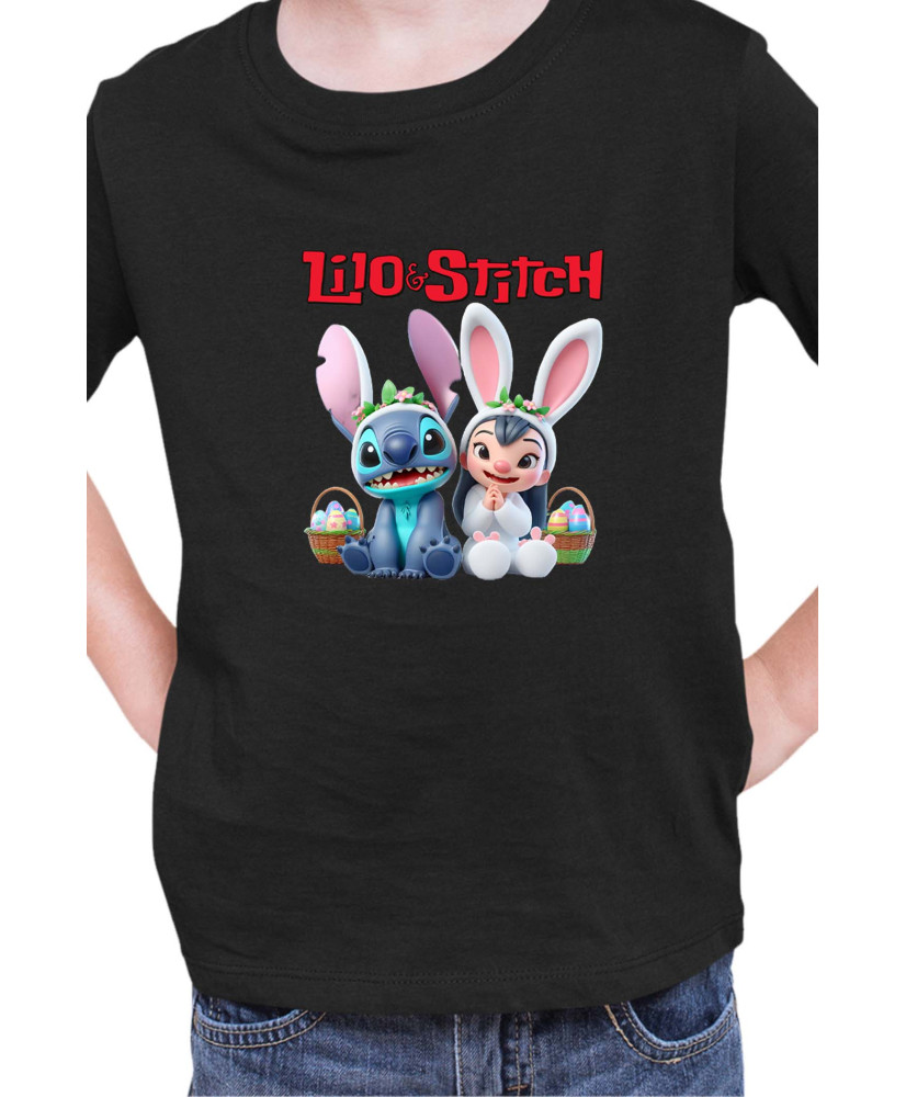 Детска Тениска Lilo And Stitch Easter Lilo And Stitch 05