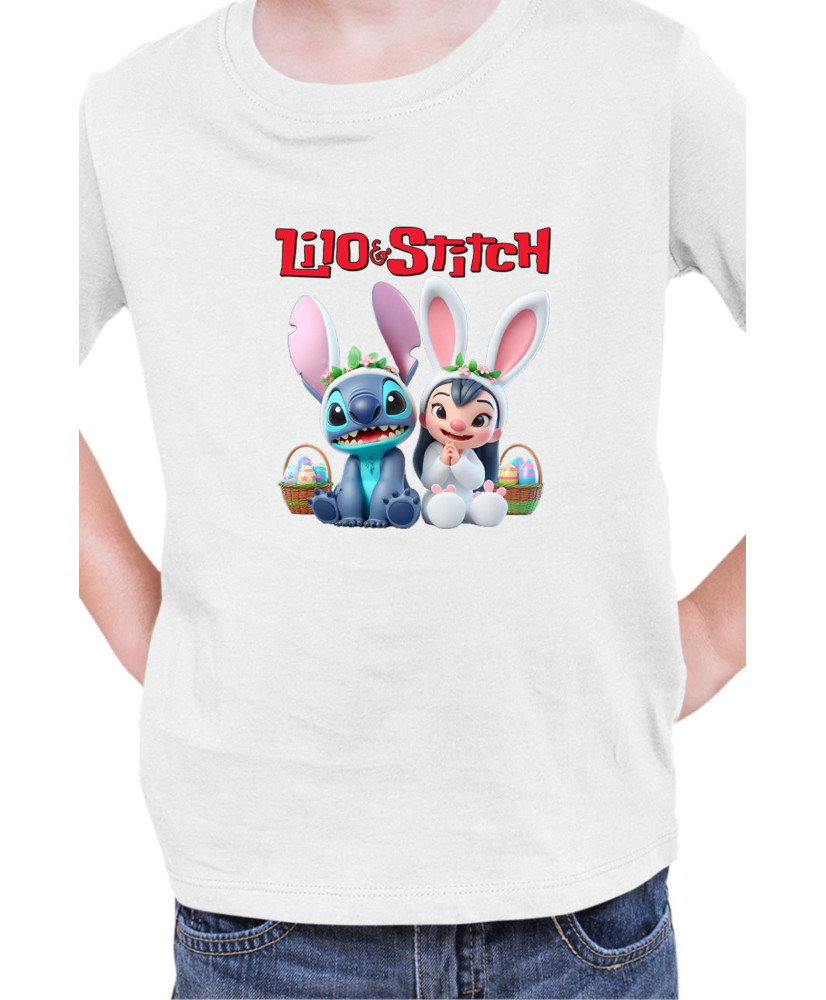 Детска Тениска Lilo And Stitch Easter Lilo And Stitch 05
