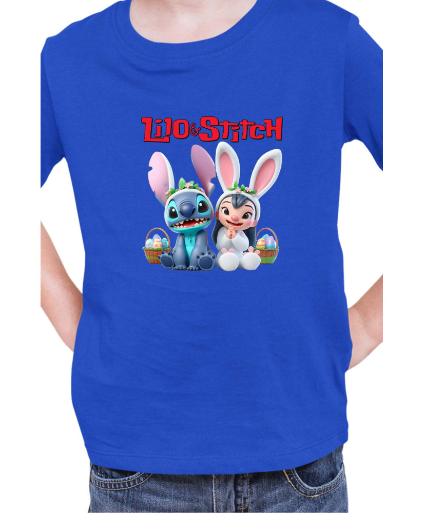 Детска Тениска Lilo And Stitch Easter Lilo And Stitch 05