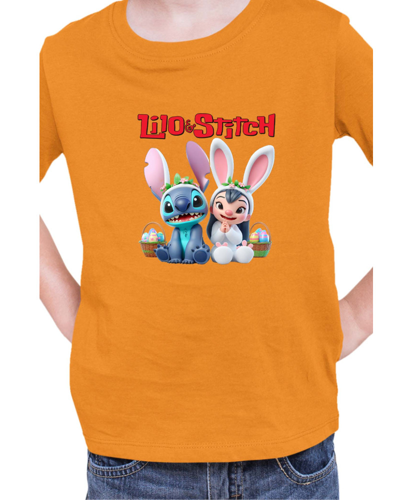 Детска Тениска Lilo And Stitch Easter Lilo And Stitch 05