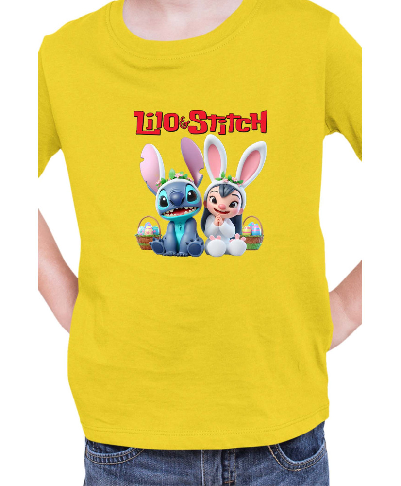 Детска Тениска Lilo And Stitch Easter Lilo And Stitch 05