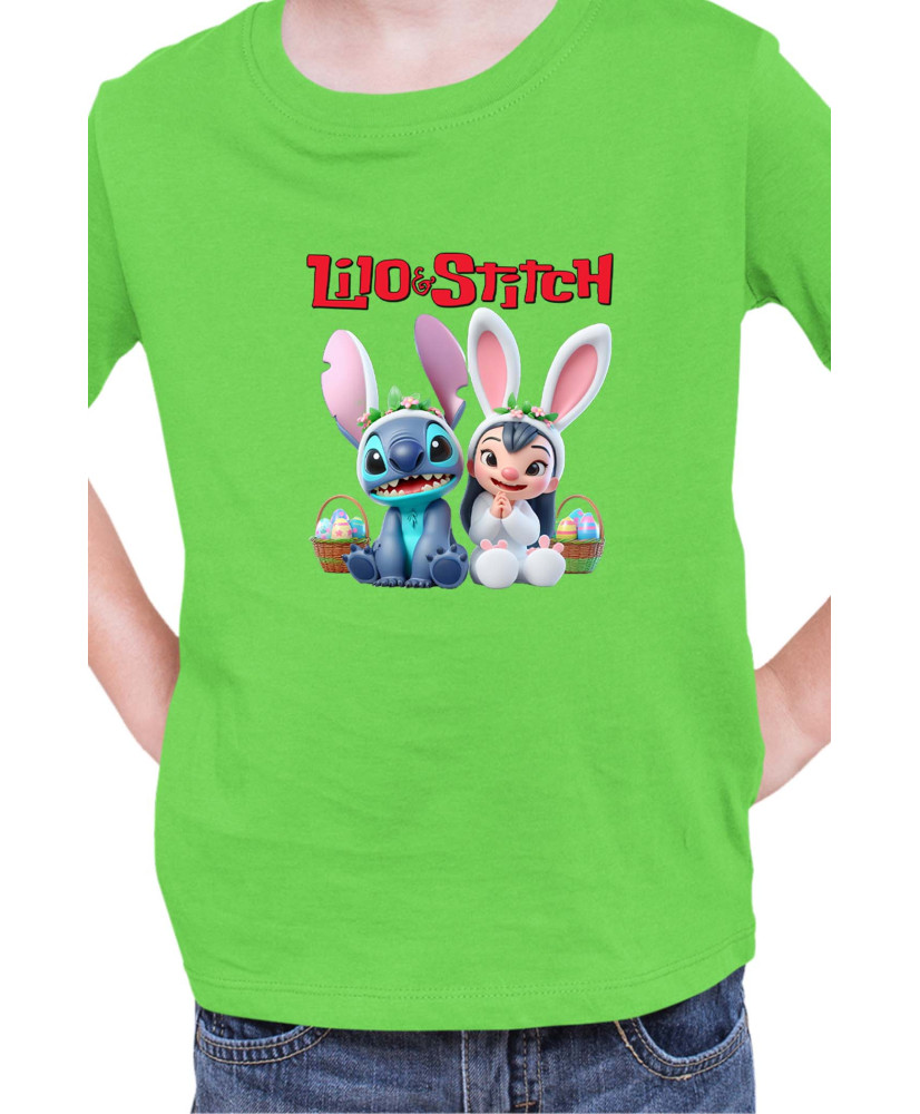 Детска Тениска Lilo And Stitch Easter Lilo And Stitch 05