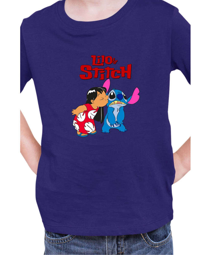 Детска Тениска Lilo And Stitch Lilo And Stitch 01