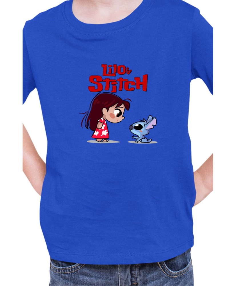 Детска Тениска Lilo And Stitch Lilo And Stitch 02