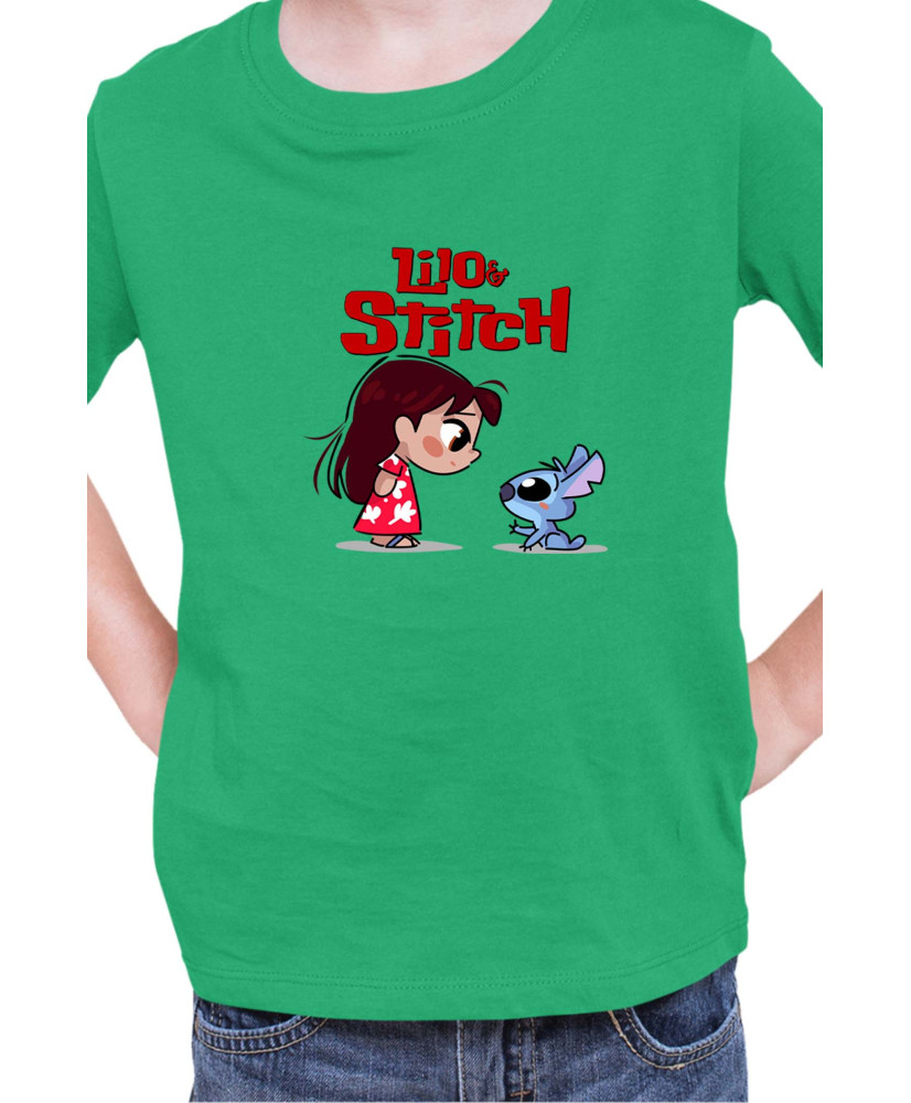 Детска Тениска Lilo And Stitch Lilo And Stitch 02