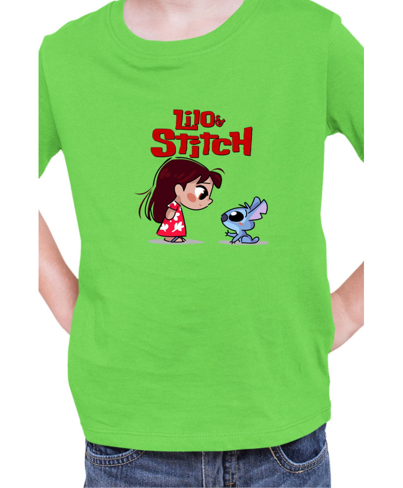 Детска Тениска Lilo And Stitch Lilo And Stitch 02