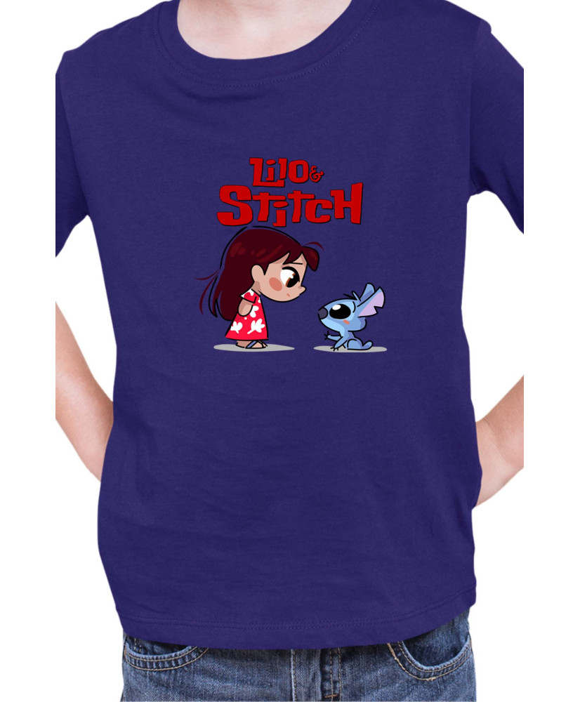 Детска Тениска Lilo And Stitch Lilo And Stitch 02