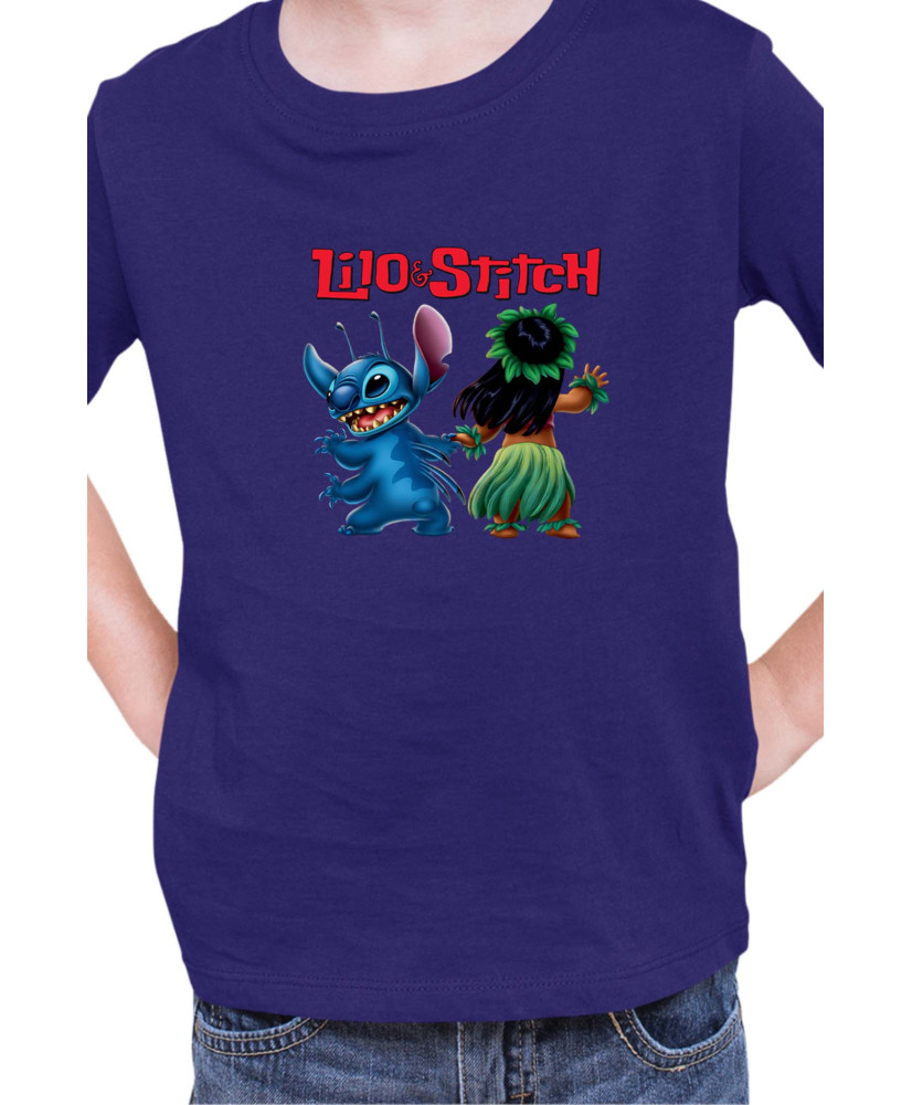 Детска Тениска Lilo And Stitch Lilo And Stitch 04