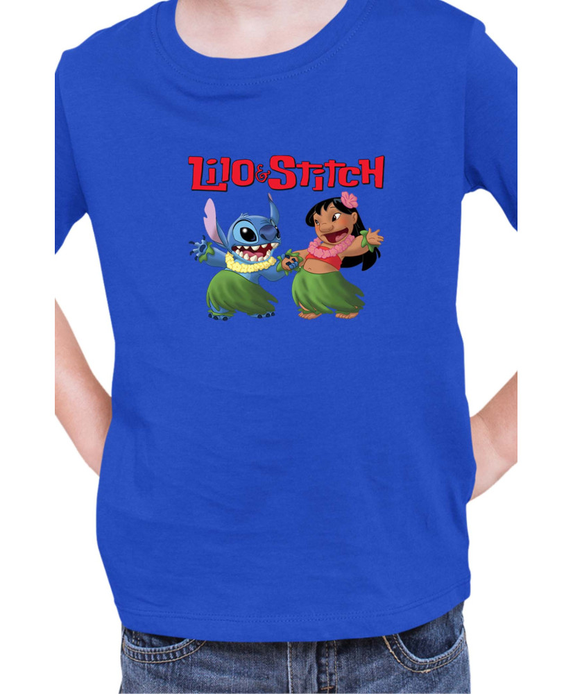 Детска Тениска Lilo And Stitch Lilo And Stitch 05