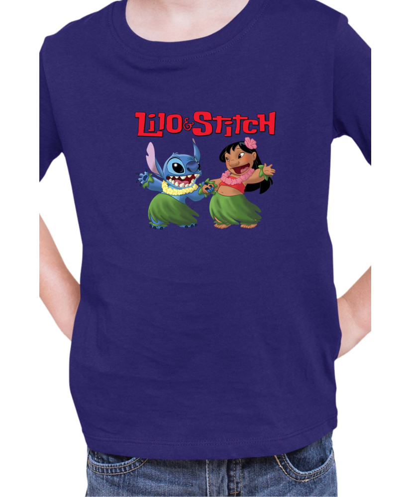 Детска Тениска Lilo And Stitch Lilo And Stitch 05
