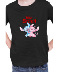 Детска Тениска Lilo And Stitch Stitch And Angel 01