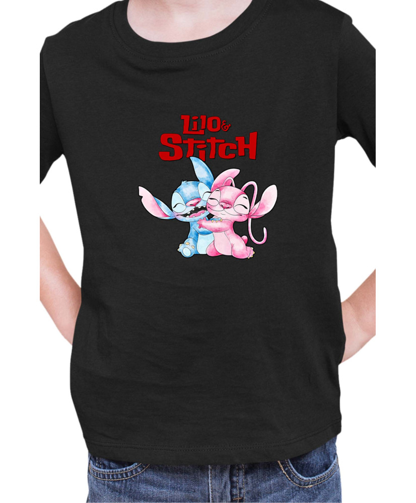 Детска Тениска Lilo And Stitch Stitch And Angel 01