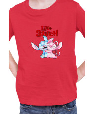 Детска Тениска Lilo And Stitch Stitch And Angel 01