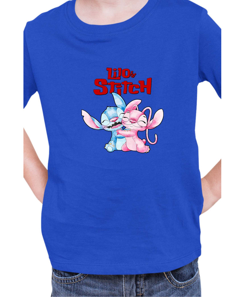 Детска Тениска Lilo And Stitch Stitch And Angel 01