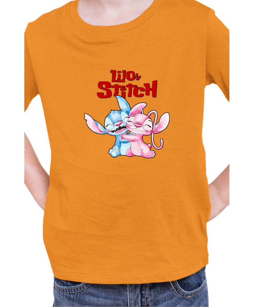 Детска Тениска Lilo And Stitch Stitch And Angel 01