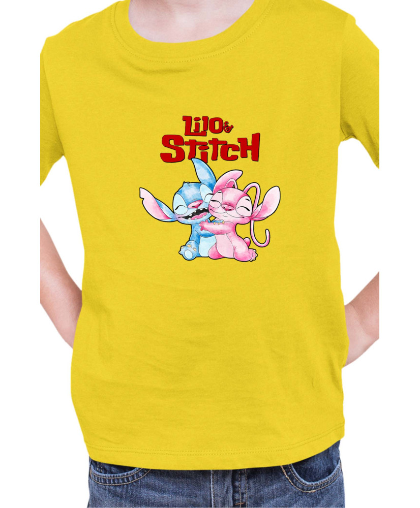 Детска Тениска Lilo And Stitch Stitch And Angel 01