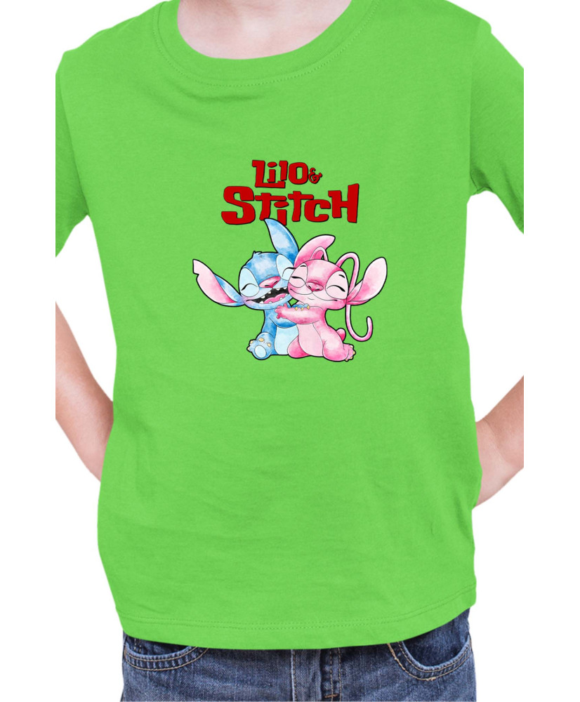 Детска Тениска Lilo And Stitch Stitch And Angel 01