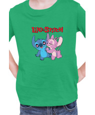 Детска Тениска Lilo And Stitch Stitch And Angel 02