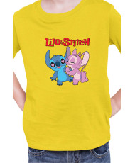 Детска Тениска Lilo And Stitch Stitch And Angel 02