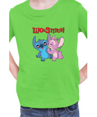 Детска Тениска Lilo And Stitch Stitch And Angel 02