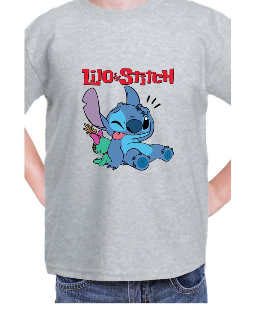 Детска Тениска Lilo And Stitch Stitch And Doll