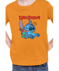 Детска Тениска Lilo And Stitch Stitch And Doll