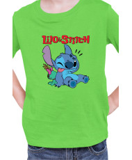 Детска Тениска Lilo And Stitch Stitch And Doll