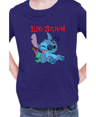 Детска Тениска Lilo And Stitch Stitch And Doll