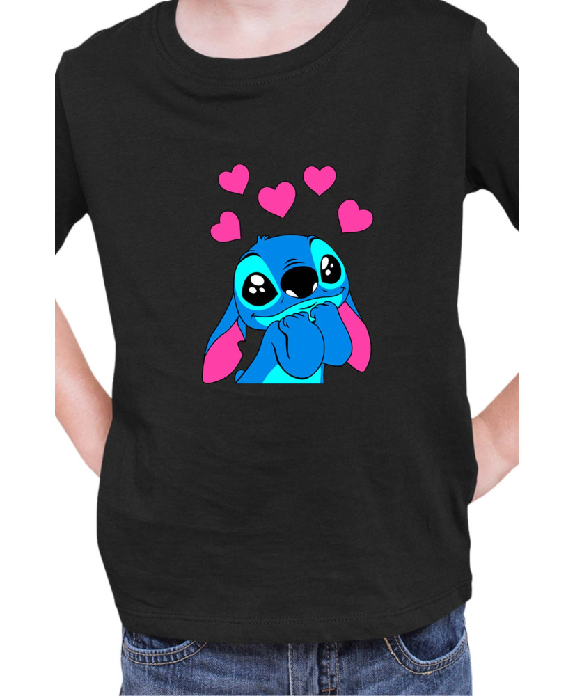 Детска Тениска Lilo And Stitch Stitch Love 01