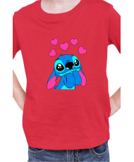 Детска Тениска Lilo And Stitch Stitch Love 01