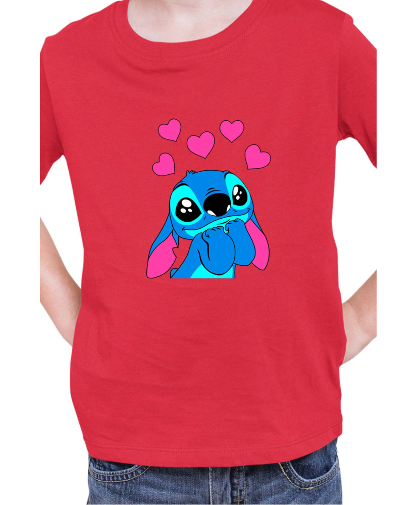 Детска Тениска Lilo And Stitch Stitch Love 01