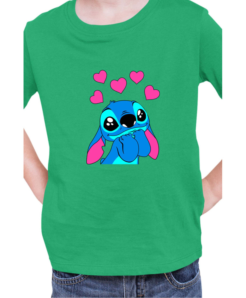 Детска Тениска Lilo And Stitch Stitch Love 01