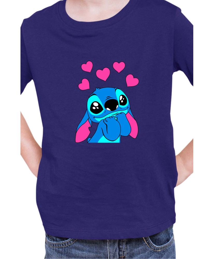 Детска Тениска Lilo And Stitch Stitch Love 01