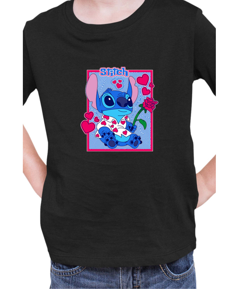 Детска Тениска Lilo And Stitch Stitch Love 02